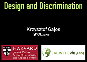 Design and Discrimination